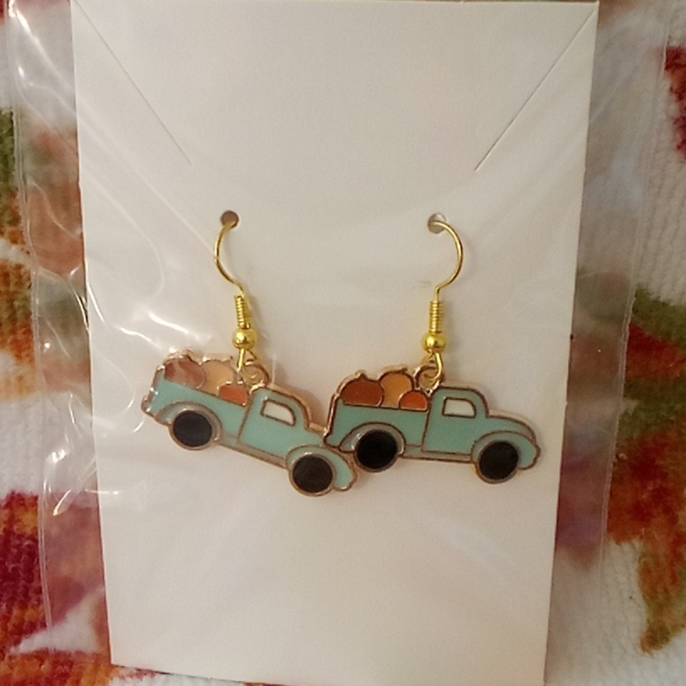 Pickup+ Pumpkins Earrings
